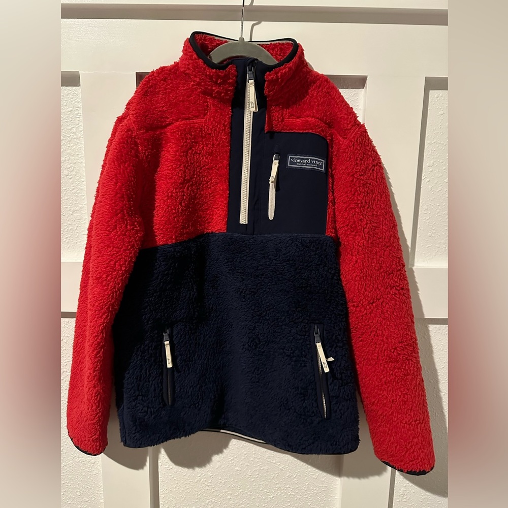 Vineyard Vines Sherpa 1/2 zip